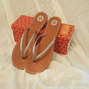 TORY BURCH "ABITHA" Flip Flop SANDALS - SZ 11